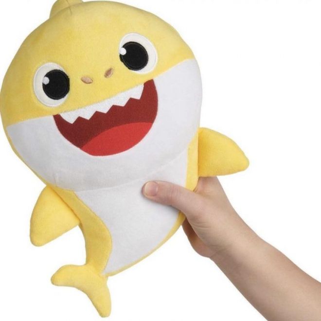 Žralok - Baby Shark plyšový - hraje a zpívá – Žlutý