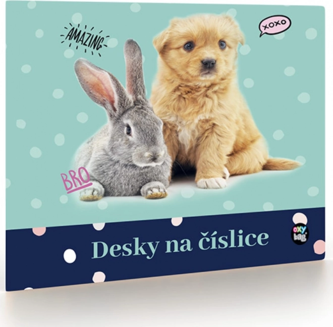 OXYBAG Desky na číslice Mazlíčci