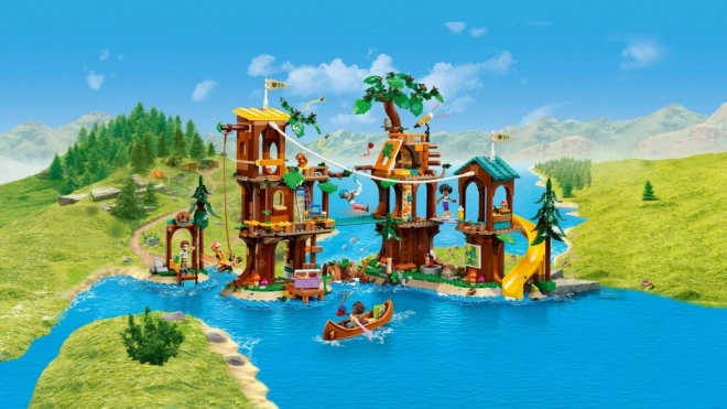 LEGO Friends 42631 Dobrodružný tábor - Domek na stromě