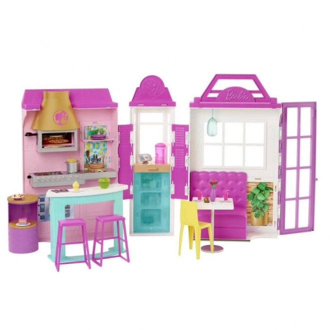 Barbie restaurace herní set