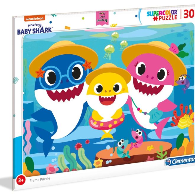 CLEMENTONI Puzzle Baby Shark: Dovolená 30 dílků