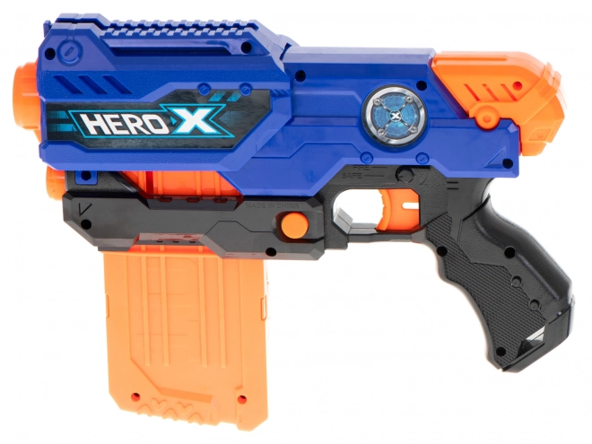 Kulomet na pěnové šipky NERF + zásobník + 3 terče + 48 šipek