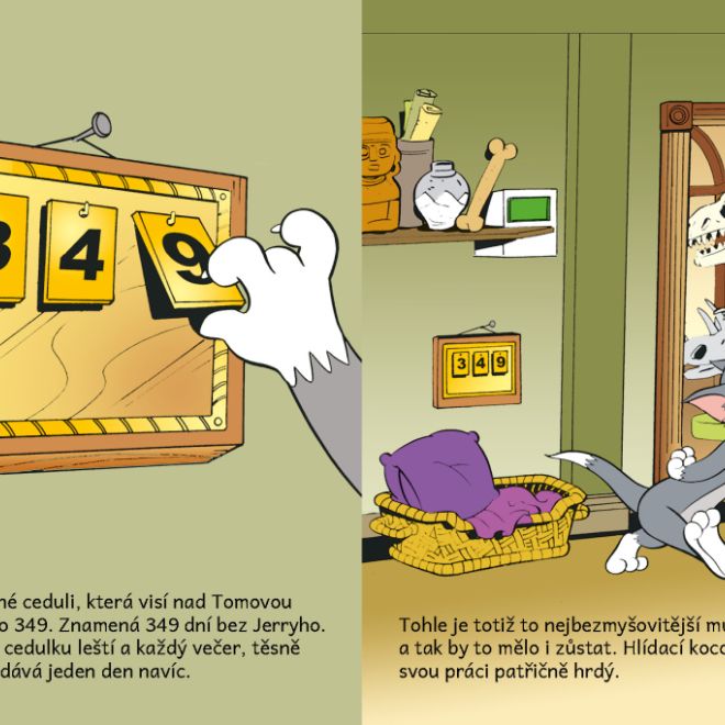 NEPLECHA V MUZEU – Tom a Jerry v obrázkovém příběhu