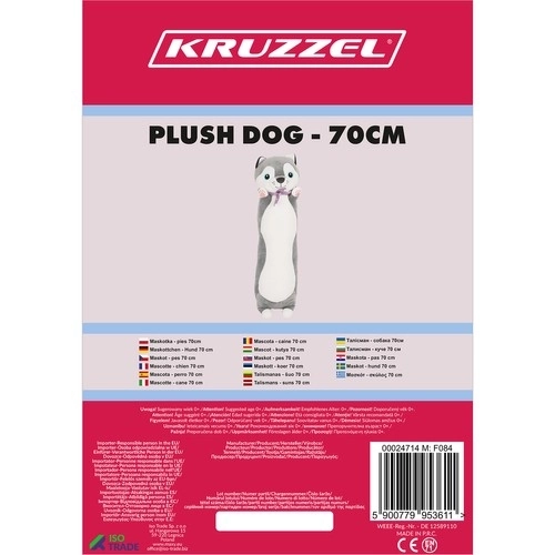 Maskot - pes 70cm Kruzzel 24714