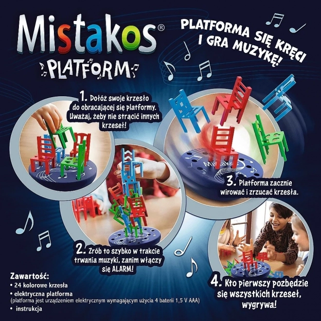 Hra na platformě Mistakos