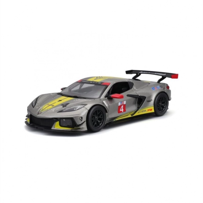 Bburago 1:24 Racing - 2020 Chevrolet Corvette - C8R #3 Yellow