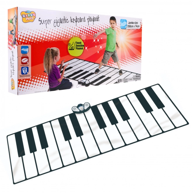 Velká hudební podložka Super Keyboard