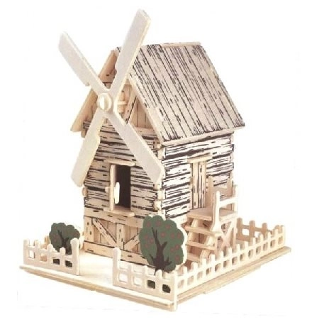 Woodcraft Dřevěné 3D puzzle stavebnice