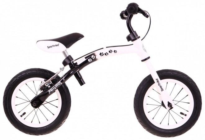 Dětské krosové kolo Boomerang SporTrike White Učíme se jezdit + variabilní uspořádání rámu