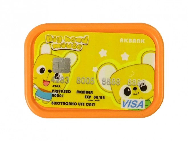 Bankomat Money Box Senzor rozpoznávání obličeje PIN Saving Orange