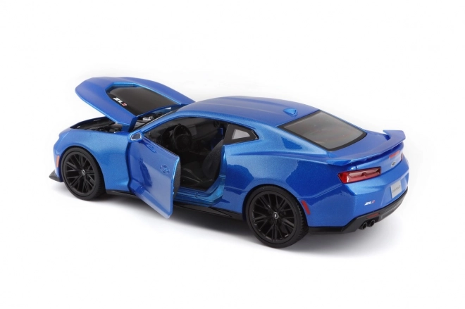 Složený model Chevrolet Camaro ZL1 2017 modrá 1/24