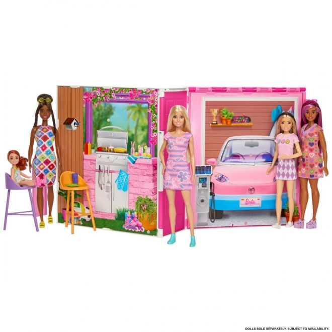 Sada útulného domečku pro panenku Barbie