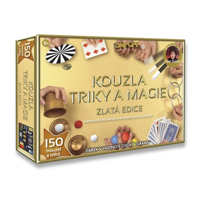 Kouzla, triky a magie - Zlatá edice, 150 triků