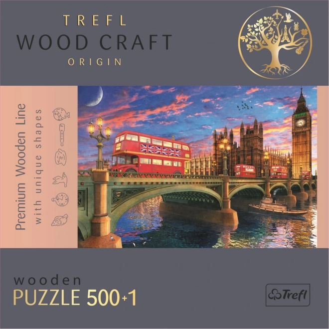 Wood Craft Origin puzzle Westminsterský palác, Big Ben