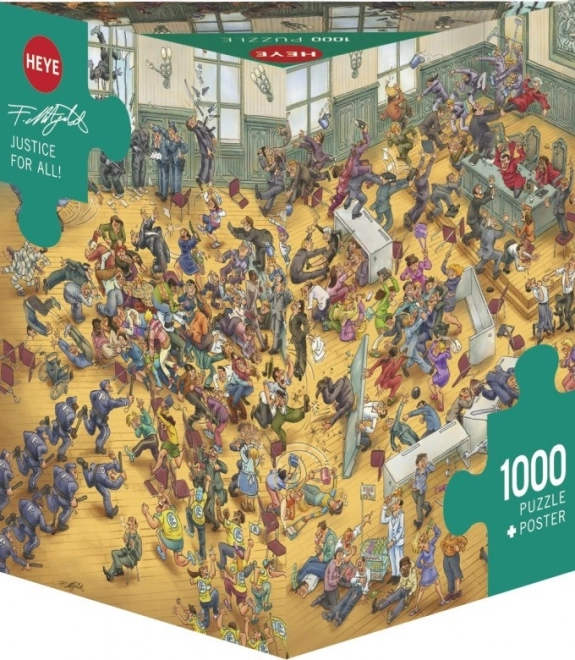 Puzzle 1500 prvků Země trhu