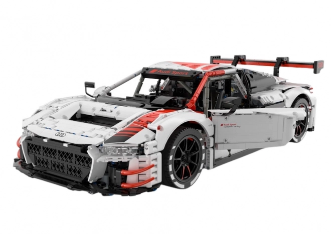 Stavebnice RC auta 1:8 Audi R8 GT3 Rastar White 3322 Elements