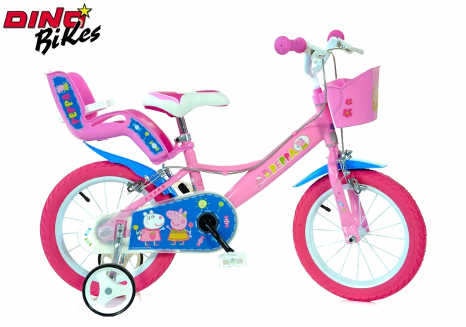 Dino Bikes Dětské kolo 14" Pepa Pig 2017