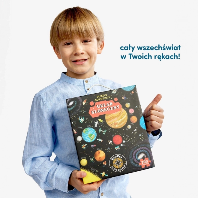 Puzzle Objevitelé - Sluneční Soustava 300 Dílků