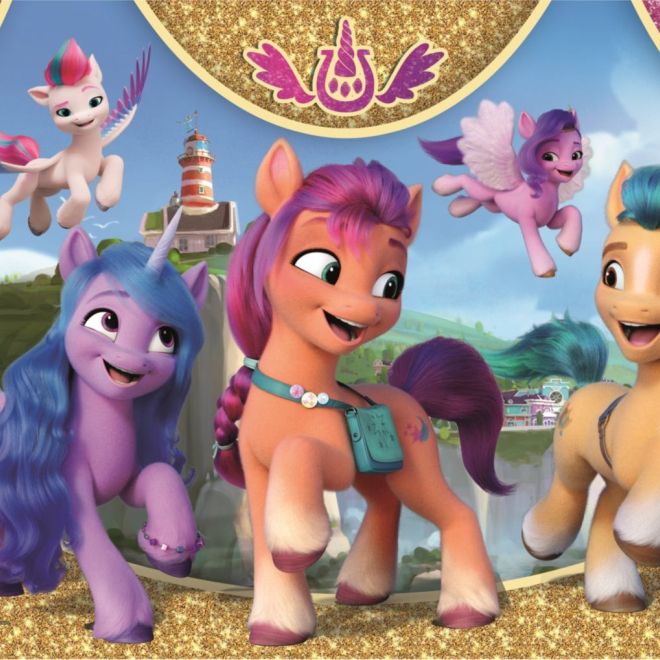 TREFL Puzzle My Little Pony: Pestrobarevné přátelství 100 dílků