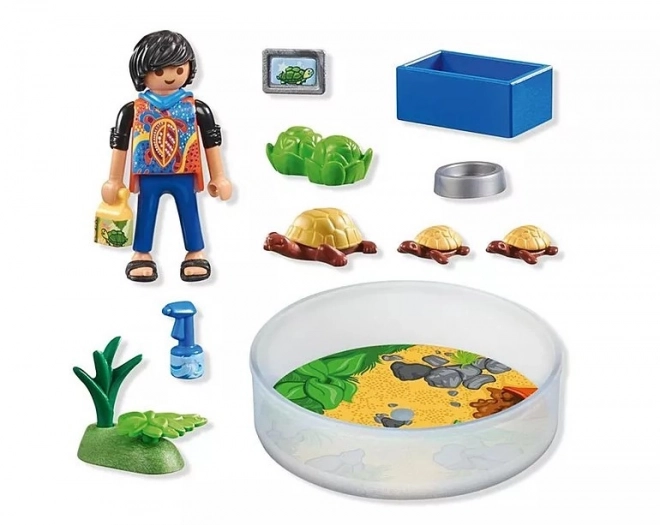 Playmobil terárium se želvami