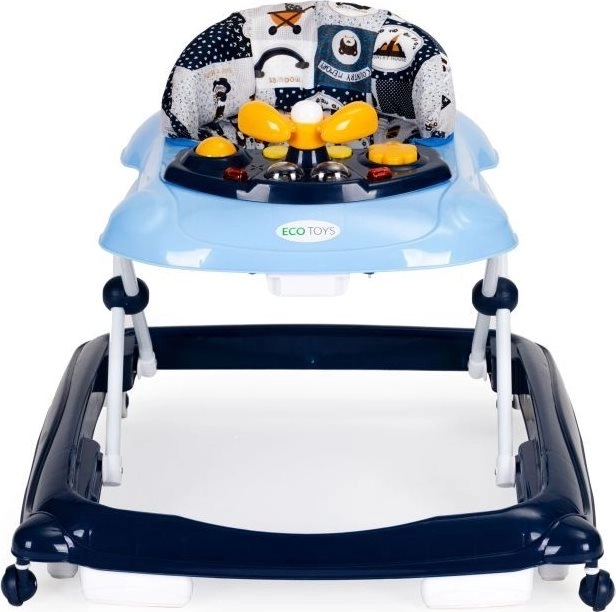 ECOTOYS Chodítko interaktivní modré