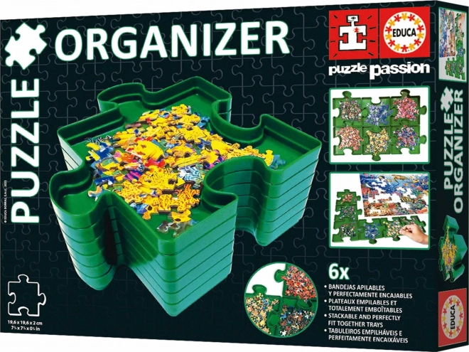 EDUCA Organizér na puzzle (třídič)