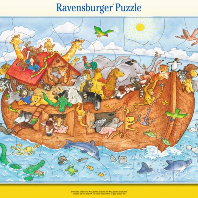 RAVENSBURGER Puzzle Velká Noemova archa 48 dílků
