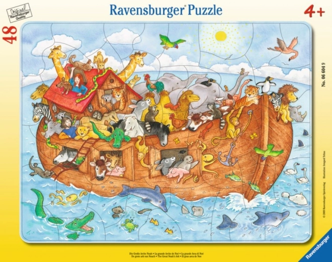 RAVENSBURGER Puzzle Velká Noemova archa 48 dílků