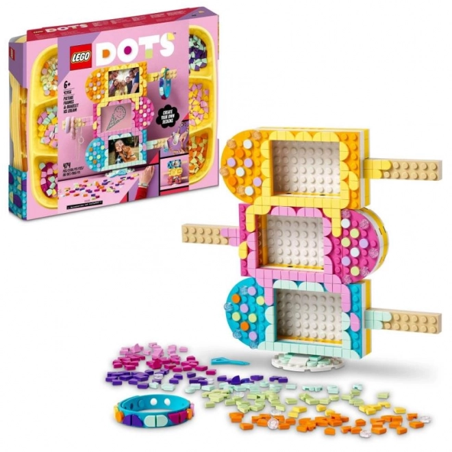 LEGO Dots 41956 Rámečky a náramek – nanuky