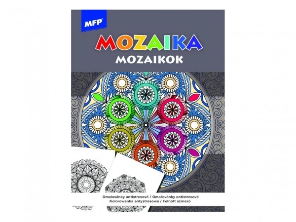 Antistresové omalovánky Mozaika