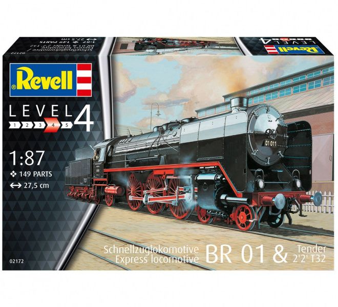 Revell Plastikový model lokomotivy  BR 01