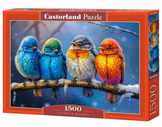 Puzzle 1500 prvků Birds Together Warmer