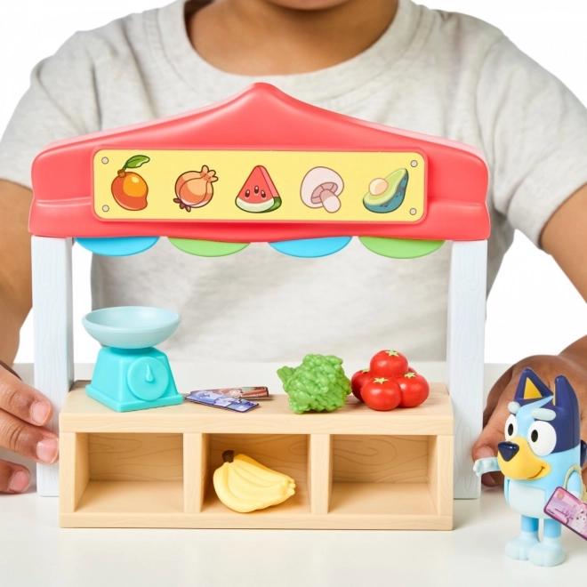 Sada figurek Mini Bluey Obchod s potravinami