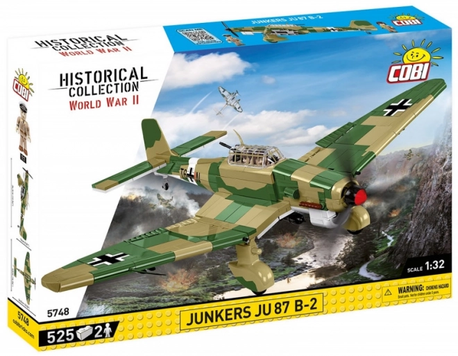 COBI 5748 II WW Junkers JU 87 B,-2 1:32, 525 k, 2 f