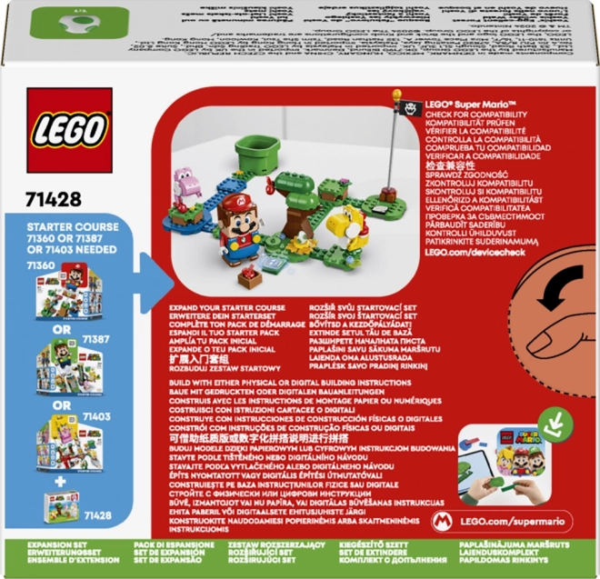 LEGO® Super Mario™ 71428 Yoshi a fantastický vajíčkový les – rozšiřující set