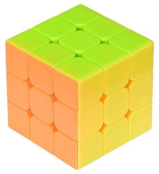 Puzzle kostka 3 x 3 neon