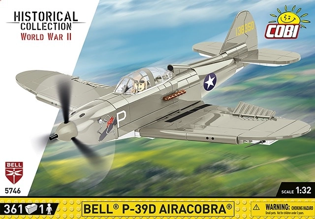 Historická sbírka Druhá světová válka Bell P-39D Airacobra 361 cihel