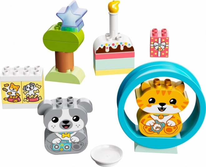 LEGO Duplo 10977 Moje první štěňátko a koťátko vydávající zvuky