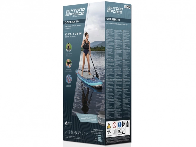 Hydro Force oceana set 2v1 - nafukovací paddleboard s opěrátkem