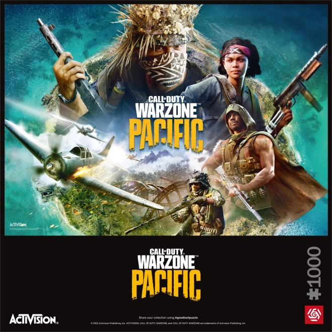 Puzzle Call of Duty: Warzone Pacific 1000 dílků