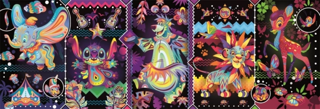 Puzzle 1000 prvků Panorama Compact Joys