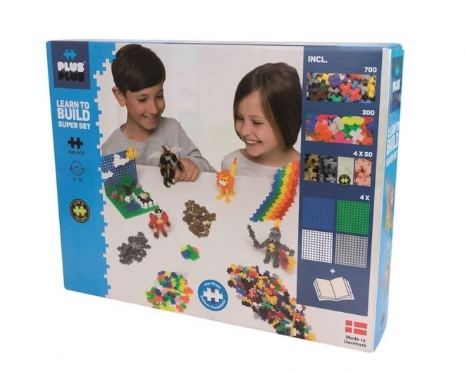 Plus-Plus Basic Nauč se stavět - Super sada
