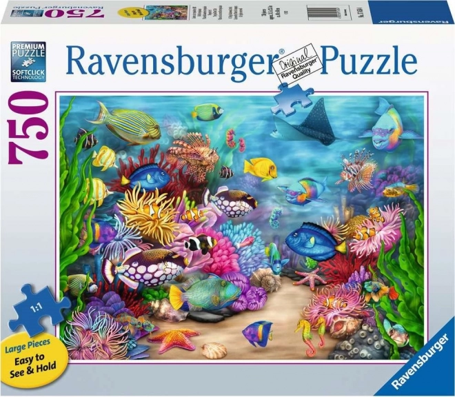 RAVENSBURGER Puzzle Korálový útes XL 750 dílků