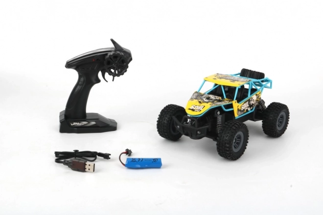 RC terénní auto modré