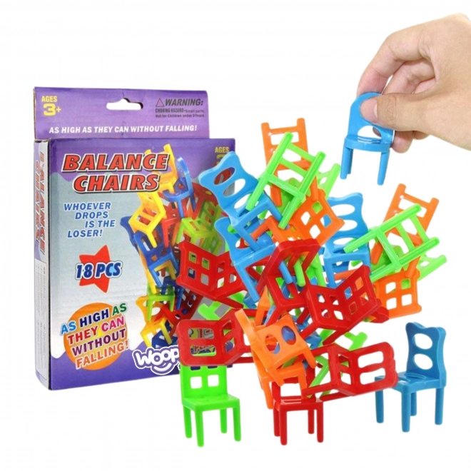 Zručnostní hra Woopie Balancující židle