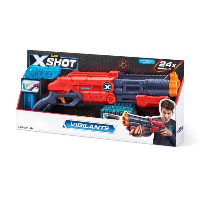 ZURU X-SHOT EXCEL Vigilante odpalovač 24 šipek