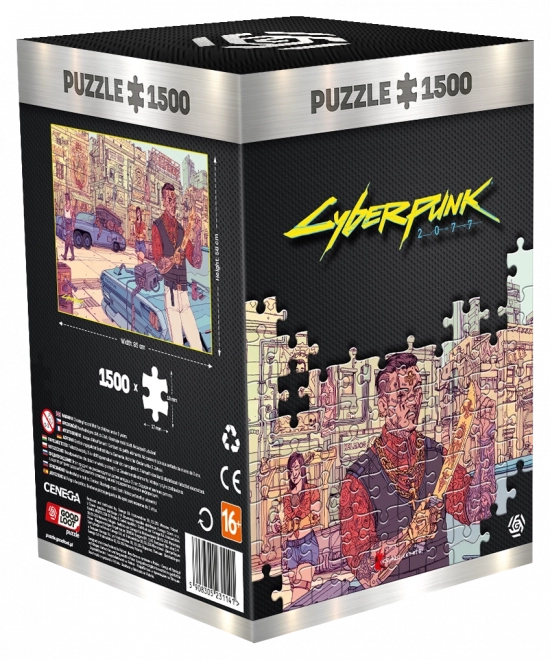 GOOD LOOT Puzzle Cyberpunk 2077 - Valentinos 1500 dílků