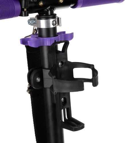 Skládací městská koloběžka pro děti s velkými koly (200 mm) – fialová
