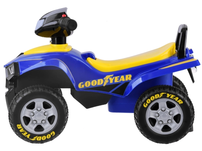 Jezdítko Quad Goodyear s hudbou a světly