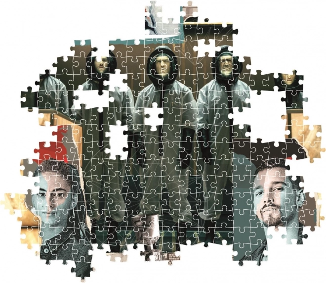CLEMENTONI Puzzle La Casa de Papel Berlín: Jdeme do akce 1000 dílků